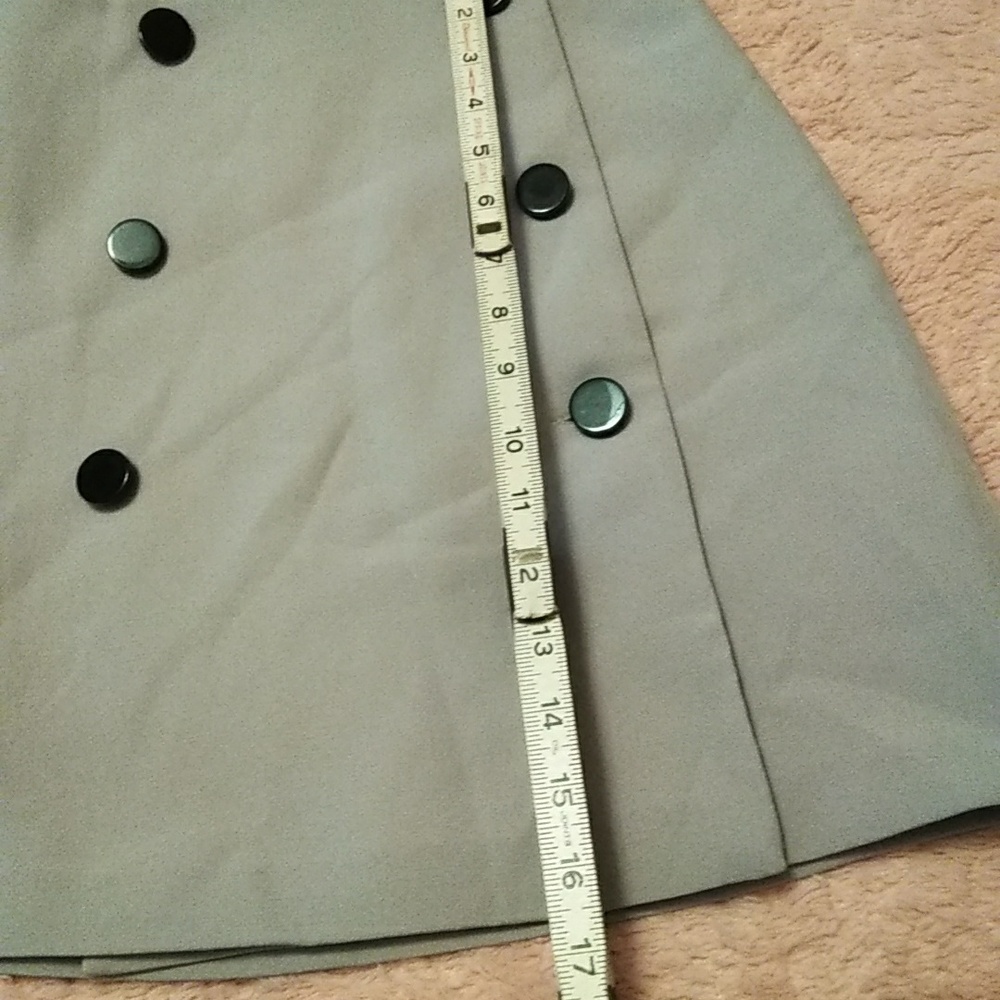 ASOS 🖤 Button Detailed Mini Skirt - Picture 8 of 8
